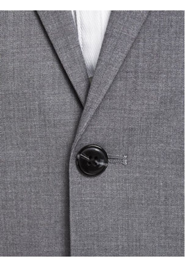 Jack & Jones Garnitur Franco 12181339 Szary Super Slim Fit. Kolor: szary. Materiał: syntetyk