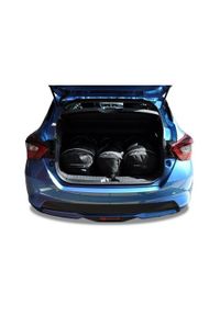 KJUST - Torby Do Bagażnika Nissan Micra 2017-2023 3Szt Kjust. Kolor: czarny. Styl: sportowy #1