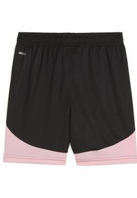 Puma - Młodzieżowe szorty Palermo F.C. PUMA Black Team Light Pink. Kolor: czarny, różowy, wielokolorowy