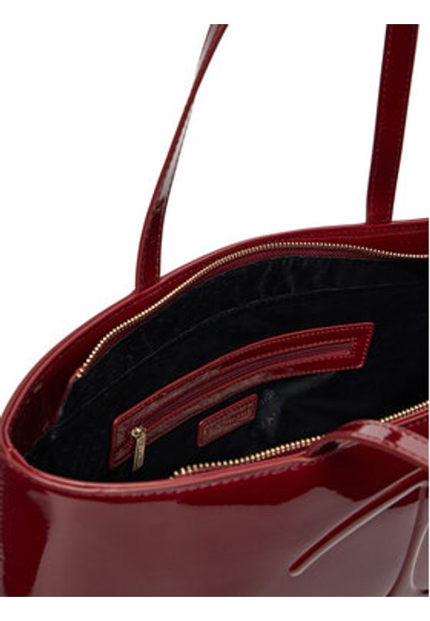 Eva Minge Torebka EO-ALISON-LDA8224-1 Bordowy. Kolor: czerwony