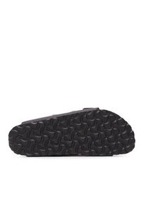 Birkenstock Klapki Arizona 1019069 Czarny. Kolor: czarny. Materiał: skóra