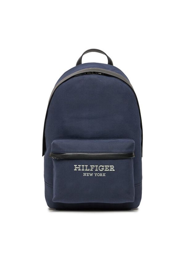 TOMMY HILFIGER - Tommy Hilfiger Plecak Th Prep Classic Backpack AM0AM11813 Granatowy. Kolor: niebieski. Materiał: materiał