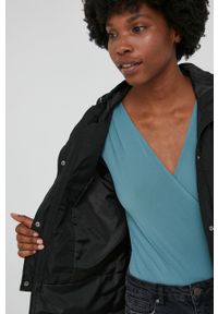 Answear Lab kurtka damska kolor czarny przejściowa. Okazja: na co dzień. Kolor: czarny. Styl: wakacyjny #2