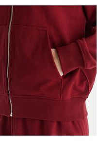 Calvin Klein Jeans Bluza Monologo LV047B270G Bordowy Regular Fit. Kolor: czerwony. Materiał: bawełna #2