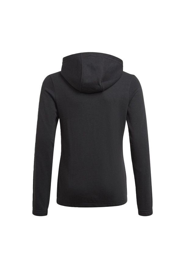 Adidas - Bluza dziecięca z kapturem na zamek błyskawiczny adidas Essentials 3S. Typ kołnierza: kaptur. Kolor: biały, czarny, wielokolorowy. Sport: fitness
