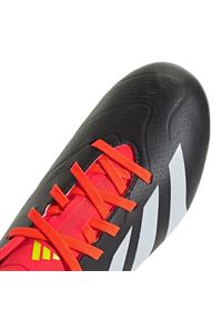 Adidas - Buty piłkarskie adidas Predator League Fg Jr IG7748 czarne. Zapięcie: sznurówki. Kolor: czarny. Materiał: syntetyk. Szerokość cholewki: normalna. Sport: piłka nożna