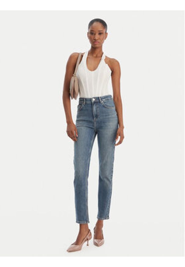 Liu Jo Jeansy UA6220 D0321 Niebieski Slim Fit. Kolor: niebieski