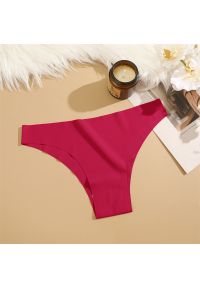 Intica - Figi bezszwowe niewidoczne pod ubraniem Ghazala. Kolor: czerwony. Materiał: materiał, skóra