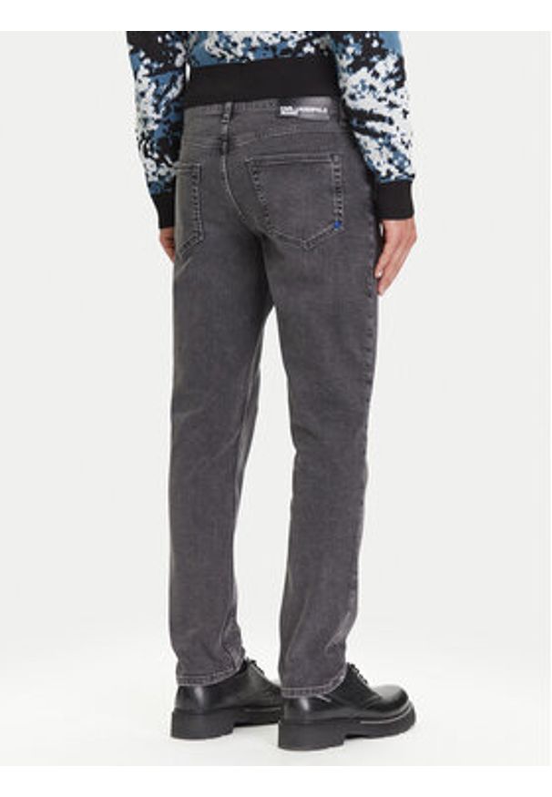 Karl Lagerfeld Jeans Jeansy A3M10036 Czarny Slim Fit. Kolor: czarny