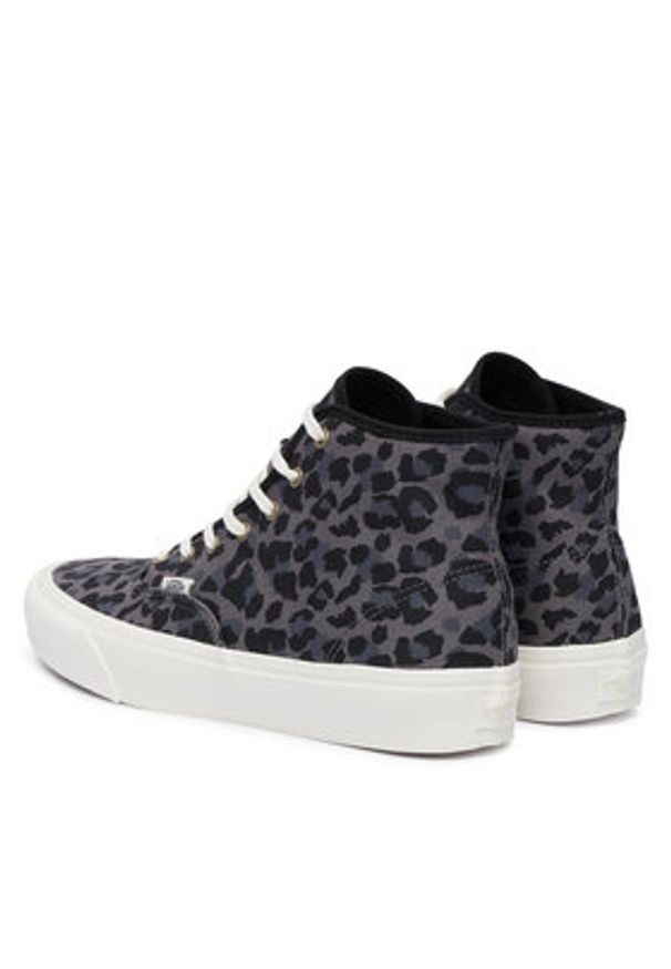 Vans Tenisówki Authentic Hi 2.0 VN000EKKHR01 Szary ciemny. Kolor: szary. Materiał: materiał