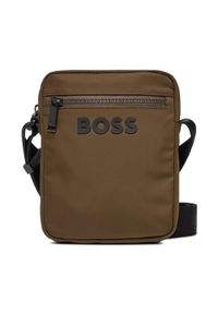 BOSS - Boss Saszetka Catch 3.0 Ns Zip 50511961 Brązowy. Kolor: brązowy. Materiał: materiał