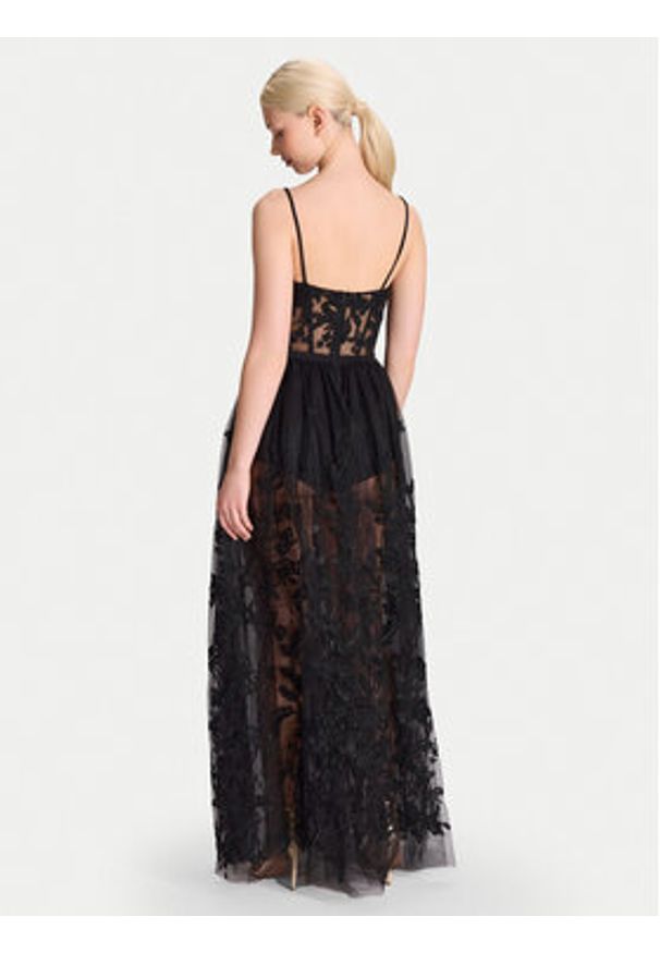 Hey Kyla Sukienka wieczorowa 5AK032HK Czarny Regular Fit. Kolor: czarny. Materiał: syntetyk. Styl: wizytowy