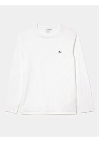 Lacoste Longsleeve TH6712 Biały Regular Fit. Kolor: biały. Materiał: bawełna. Długość rękawa: długi rękaw #4