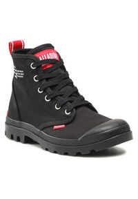 Palladium Trapery Pampa Hi Dare 76258-008-M Czarny. Kolor: czarny. Materiał: materiał