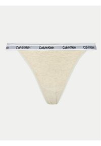 Calvin Klein Underwear Figi klasyczne 000QD5215E Beżowy. Kolor: beżowy. Materiał: bawełna