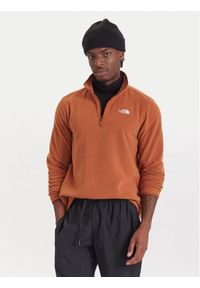 The North Face Polar Glacier NF0A8D0Q Pomarańczowy Regular Fit. Kolor: pomarańczowy. Materiał: syntetyk #1