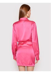 Please Sukienka koktajlowa A1EEQU9000 Różowy Regular Fit. Kolor: różowy. Materiał: syntetyk. Styl: wizytowy #4