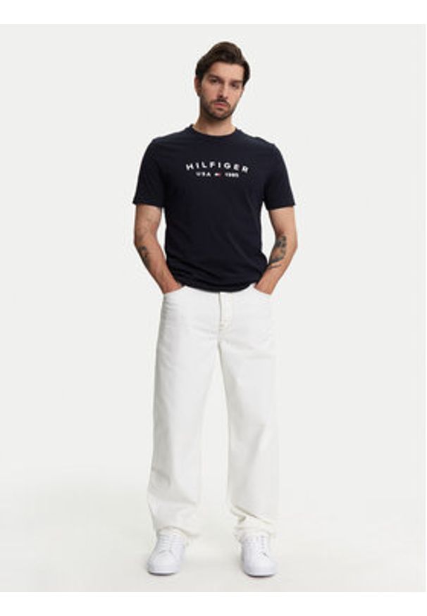 TOMMY HILFIGER - Tommy Hilfiger Jeansy F1 Movie MW0MW41381 Écru Loose Fit