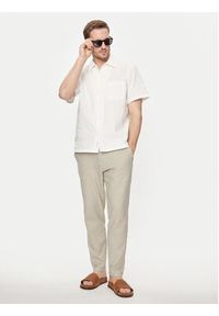 Marc O'Polo Denim Koszula 463 1159 41026 Biały Regular Fit. Typ kołnierza: polo. Kolor: biały. Materiał: bawełna #6