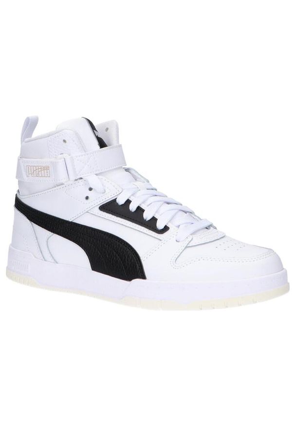 Buty do chodzenia męskie Puma Rbd Game. Wysokość cholewki: za kostkę. Zapięcie: sznurówki. Kolor: czarny, biały, wielokolorowy. Materiał: materiał, syntetyk. Szerokość cholewki: normalna. Sport: turystyka piesza