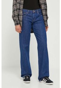 Tommy Jeans jeansy damskie high waist. Stan: podwyższony. Kolor: niebieski #1