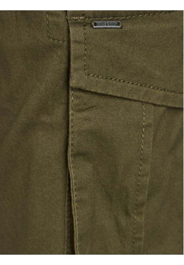 Only & Sons Szorty materiałowe Mike 22021459 Zielony Regular Fit. Kolor: zielony. Materiał: bawełna