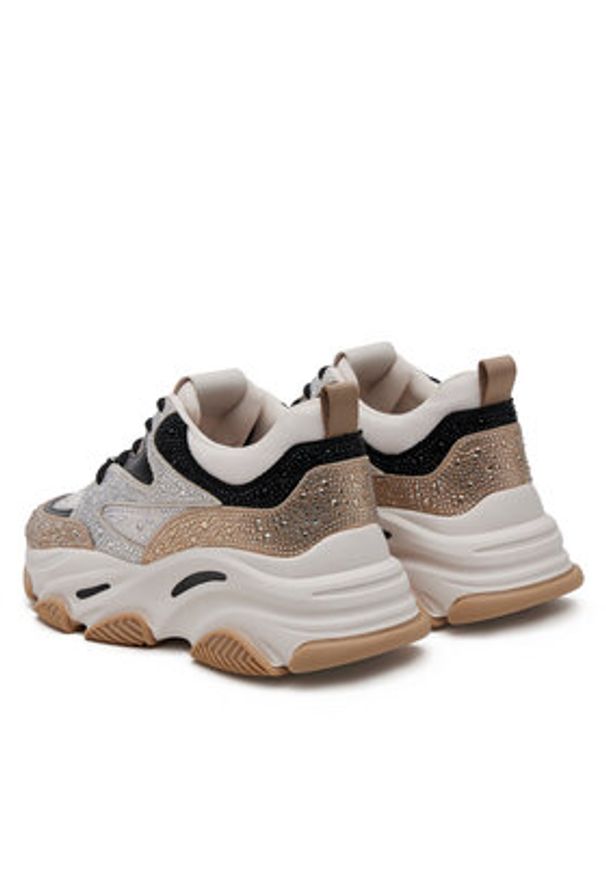 Steve Madden Sneakersy Privy SM19000082 Beżowy. Kolor: beżowy. Materiał: materiał