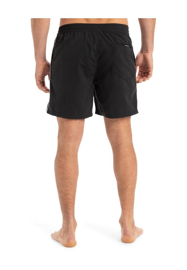 Quiksilver - Szorty kąpielowe EVERYDAY VERT 16" Czarny Mężczyźni. Kolor: zielony, wielokolorowy, brązowy. Materiał: materiał, poliester