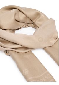 BOSS Szal Yllie 50535789 Beżowy. Kolor: beżowy. Materiał: wiskoza #4