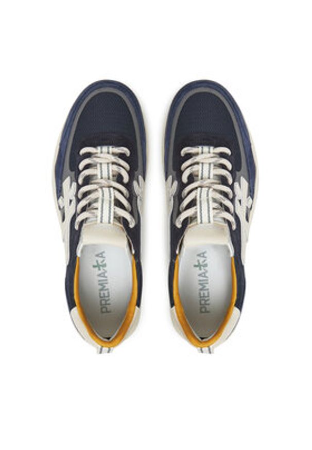 Premiata Sneakersy Nous 7229 Granatowy. Kolor: niebieski. Materiał: materiał