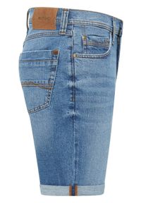 Mustang - MĘSKIE SZORTY MUSTANG Washington Shorts Denim Blue 1015149 5000 404. Materiał: denim #6