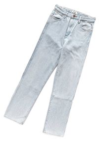 Wrangler - WRANGLER RETRO STRAIGHT ICE BLUE W238WG72B. Stan: podwyższony. Styl: retro