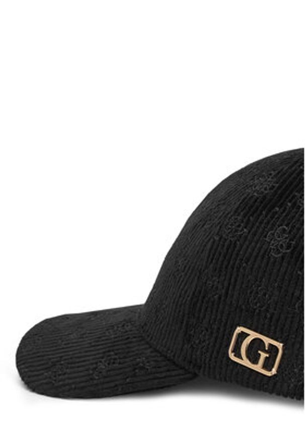 Guess Czapka z daszkiem AW5391 POL01 Czarny. Kolor: czarny. Materiał: bawełna, materiał
