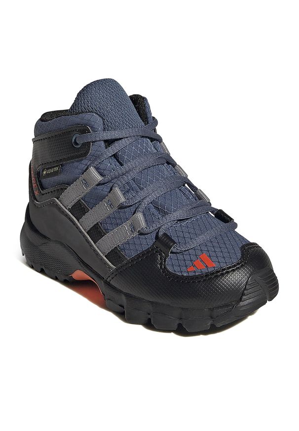 Adidas - Buty adidas Terrex Mid GORE-TEX Hiking Shoes IF7525 Wonste/Grethr/Impora. Kolor: niebieski