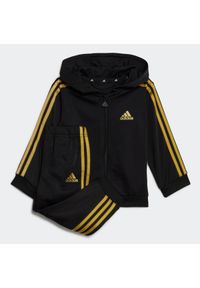 Adidas - Dres dziecięcy ADIDAS. Kolor: wielokolorowy, czarny, żółty. Materiał: poliester, materiał