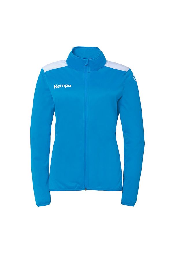 KEMPA - Damska bluza dresowa Kempa Emotion 27. Kolor: niebieski, czarny, biały, wielokolorowy. Materiał: dresówka. Sport: piłka ręczna