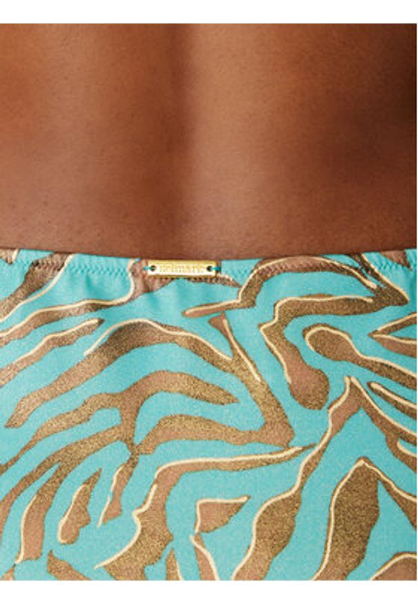 SELMARK - Selmark Dół od bikini BN703 Turkusowy. Kolor: turkusowy. Materiał: syntetyk