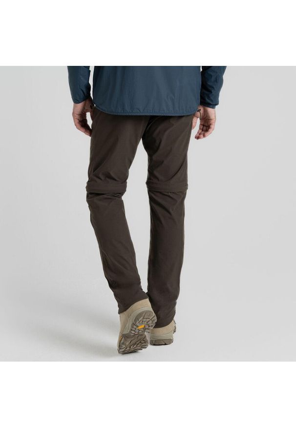 CRAGHOPPERS - Spodnie turystyczne męskie Craghoppers NosiLife Pro Convertible Trouser III. Kolor: zielony
