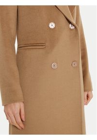 Marciano Guess Płaszcz wełniany 4BGL07 7045A Brązowy Regular Fit. Kolor: brązowy. Materiał: wełna #3