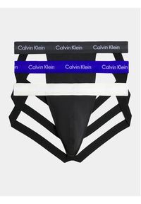 Calvin Klein Underwear Komplet 3 par slipów Jock Strap 000NB3363A Czarny. Kolor: czarny. Materiał: bawełna #2