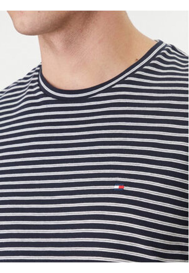 TOMMY HILFIGER - Tommy Hilfiger T-Shirt Ess Seasonal MW0MW40923 Granatowy Regular Fit. Kolor: niebieski. Materiał: bawełna
