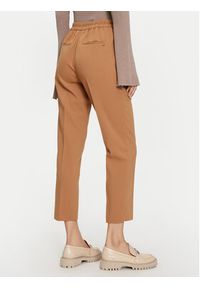 Lola Casademunt by Maite Spodnie materiałowe MF2414007 Brązowy Straight Fit. Kolor: brązowy. Materiał: syntetyk #5