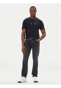 Armani Exchange T-Shirt XM001463 AF10356 UB101 Granatowy Regular Fit. Kolor: niebieski. Materiał: bawełna #4