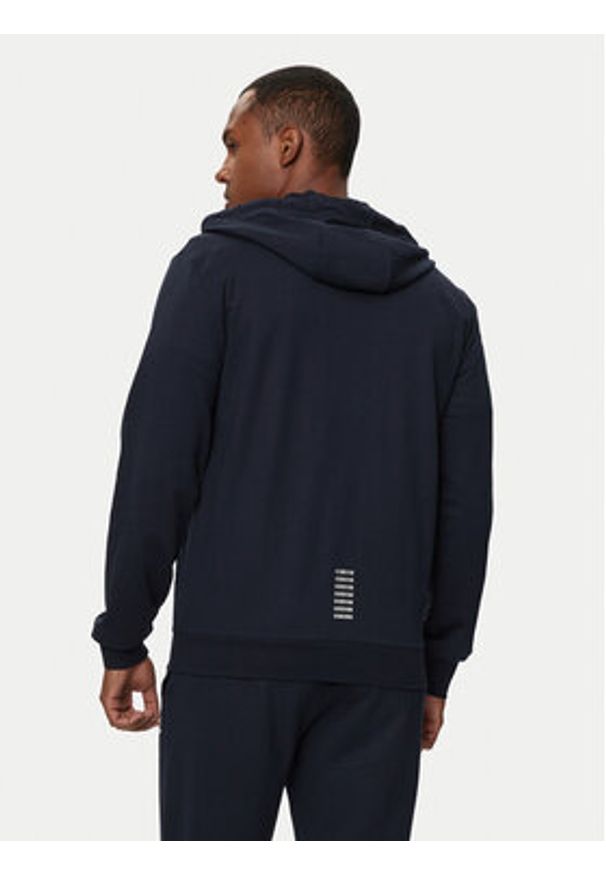 EA7 Emporio Armani Bluza 8NPM33 PJVRZ 0562 Granatowy Regular Fit. Kolor: niebieski. Materiał: bawełna