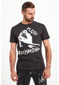 John Richmond - T-shirt Langta JOHN RICHMOND. Materiał: bawełna. Wzór: nadruk. Styl: klasyczny #1