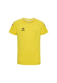Koszulka dla dzieci Hummel Lead Poly. Kolor: żółty. Materiał: poliester. Sport: piłka ręczna #1