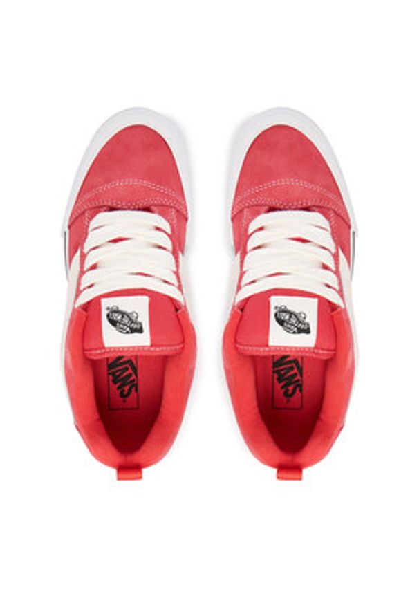 Vans Tenisówki Knu Skool VN000D22FO91 Różowy. Kolor: różowy. Materiał: zamsz, skóra