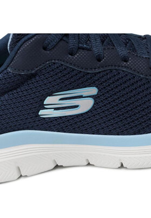 skechers - Skechers Sneakersy Brilliant View 149303/NVBL Granatowy. Kolor: niebieski. Materiał: materiał