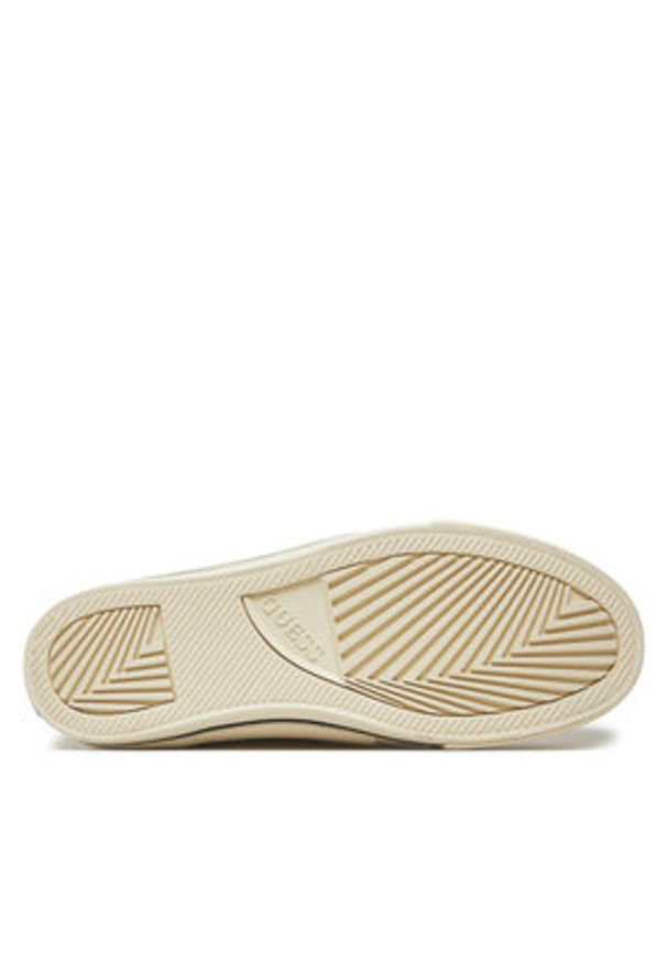 Guess Trampki FLPCOL FAL12 Beżowy. Kolor: beżowy. Materiał: materiał