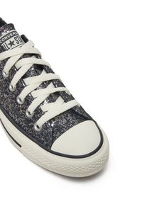 Converse Trampki Chuck Taylor All Star Glitter A11138C 001 Czarny. Kolor: czarny. Materiał: materiał